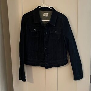 Elle Jean Jacket with Button Front